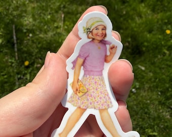 Kit Kittredge Sticker / American Girl Doll Sticker