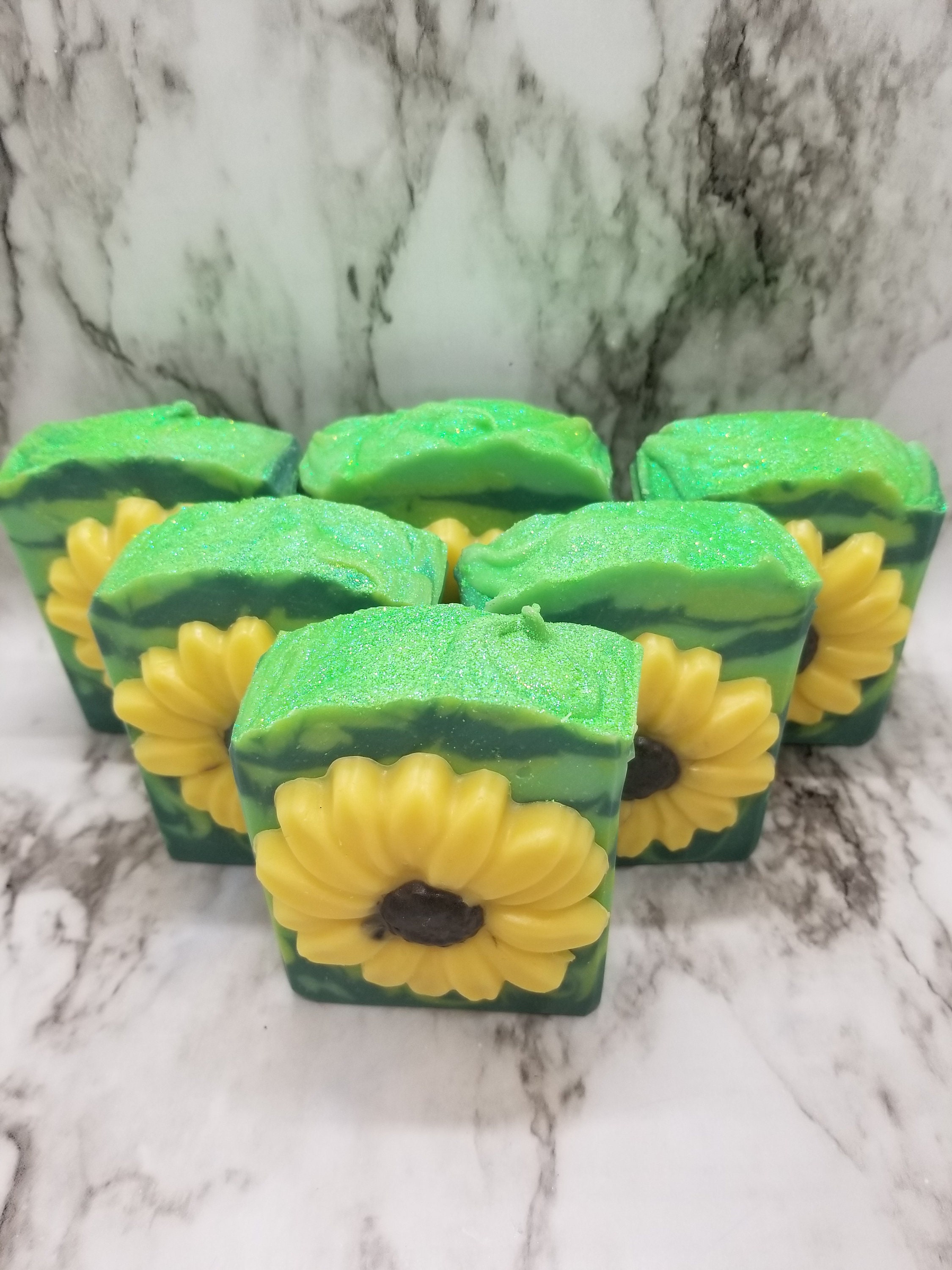 Sunflower Soap Etsy