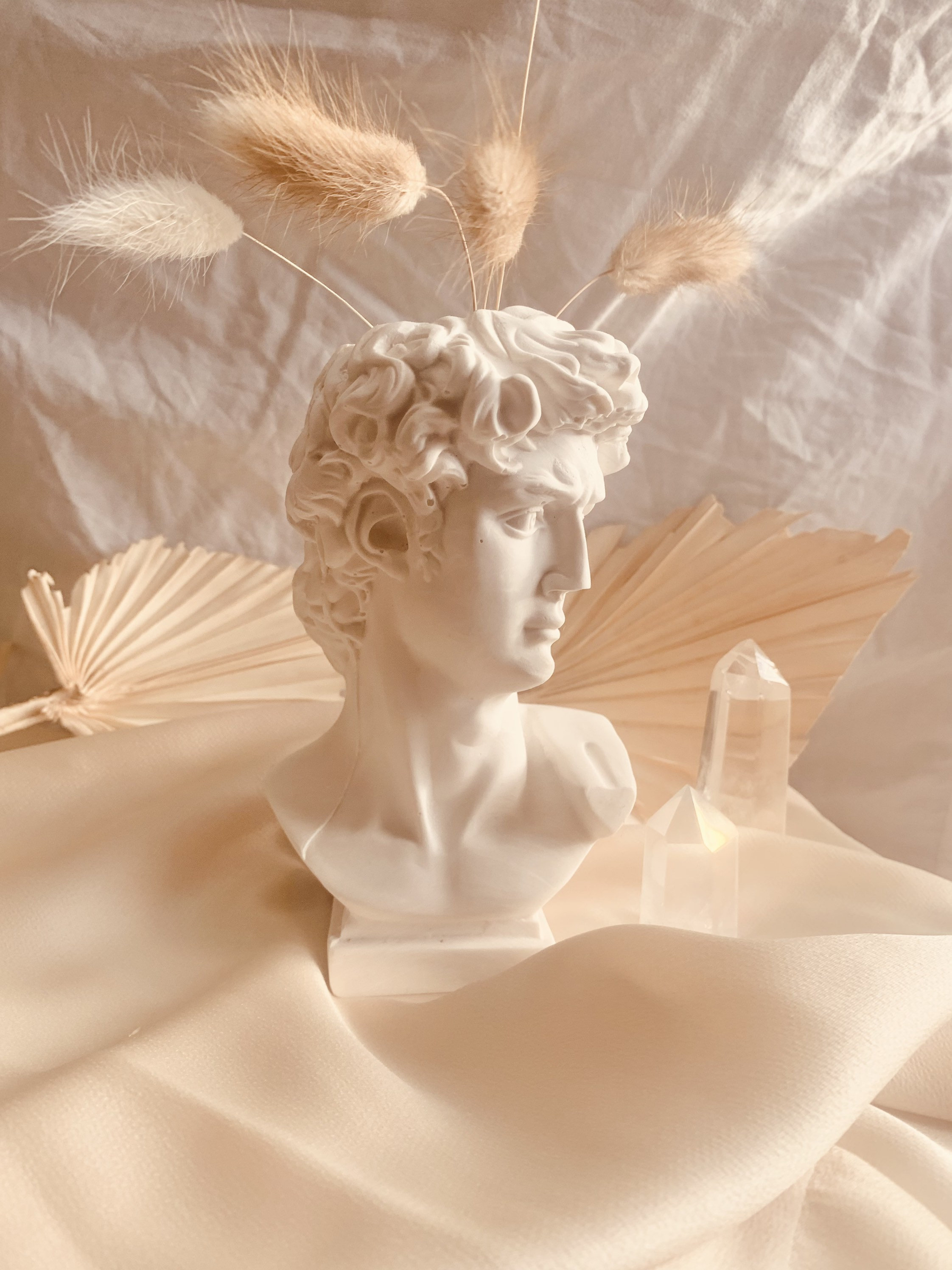 David Bust Head Vase Etsy