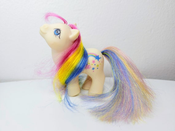 Vintage G1 My Little Pony, Baby Starbow, Hasbro Rainbow Baby Earth
