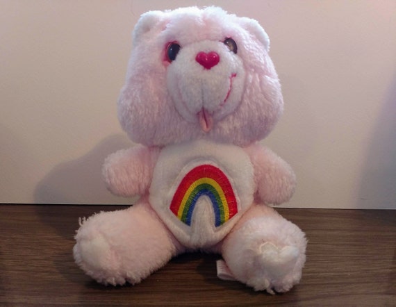 pink care bear stuffed animal