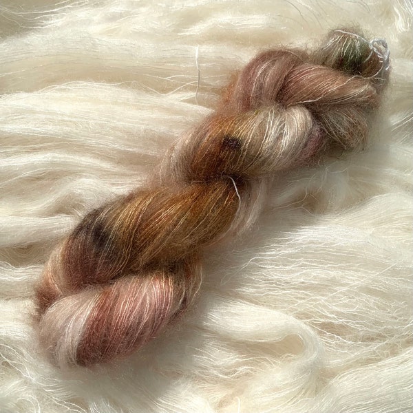 Wild - Dyed To Order - Kid Mohair/Silk - 72/28 - Hand Dyed - Laceweight - 50g or 25g