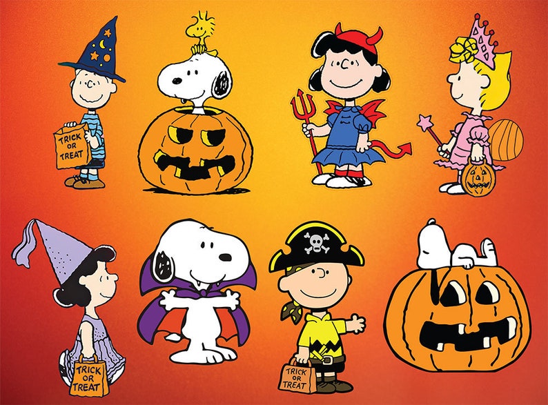 SALE Halloween Props Snoopy Halloween Cutouts Halloween Decor Party