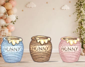 Winnie the pooh  hunny pot cutouts