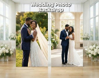 Custom wedding photo boards & backdrops