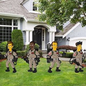 Ghostbusters  cutouts | indoor/outdoor decorations | yard signs |