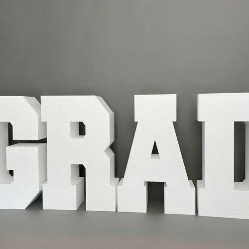 30 Tall Large PROM Table Base Foam Letters Etsy