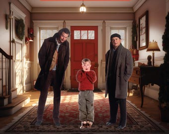 Life size cutouts, celebrity cutouts, christmas cutouts, home alone, kevin mccallister, marv, harry .