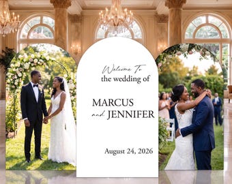 Set of 3 Arch Backdrop