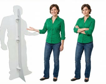 Custom Life Size Cutout from Photo, Personalized Cardboard Standee, Coroplast Party Decoration, Graduation Birthday Wedding Prop