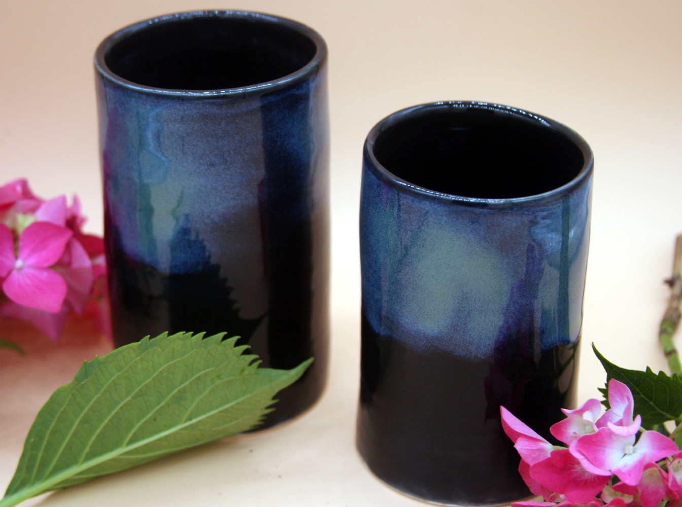 duo De Vases En Porcelaine