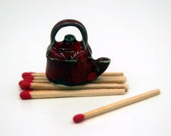 miniature (s) in stoneware for doll house, decoration, jewelry