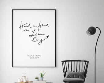 Stempel Hochzeit Handlettering A6 Craftemotions Hochzeitstag