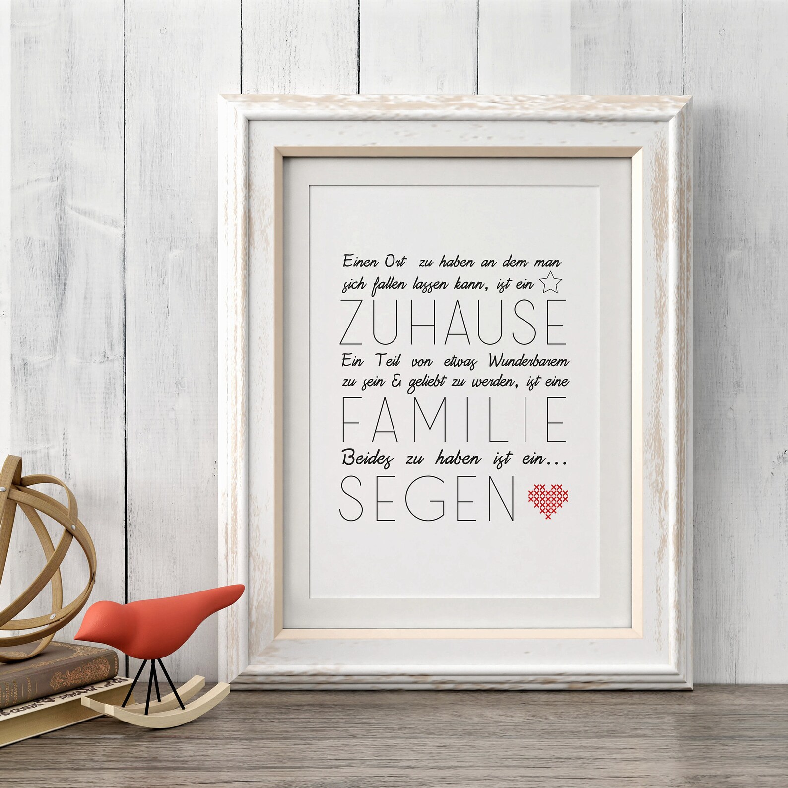 Zuhause Familie Segen Bild Geschenkidee Poster Familie Bild Etsy
