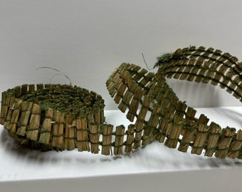 9' Natural Fence Garland in Green- 4 Pack