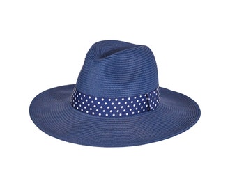 Polka Dot Fedora