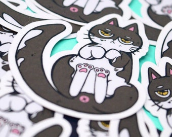 Curious Tailo | Whatever mom | crazy cat lady | sticker