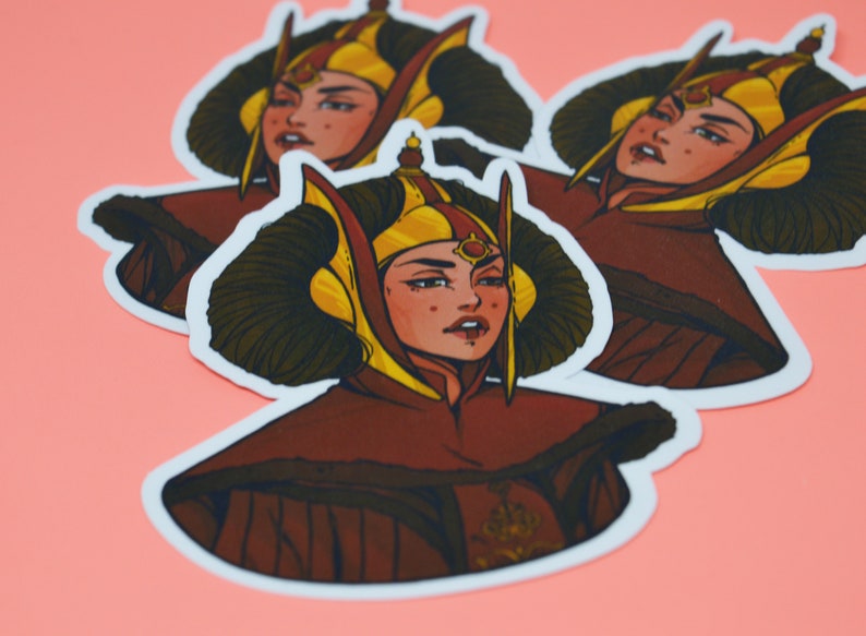 Padmé Amidala Starwars Stickers image 2