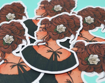 Vintage Fashion | Hairstyles | Stickers
