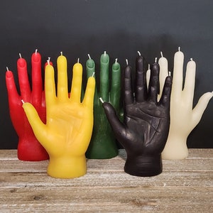 Pure Beeswax Hand of Glory Candle