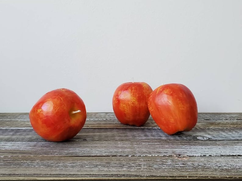 Fruits of Hera: Apple, Pear, Pomegranate Candles image 2