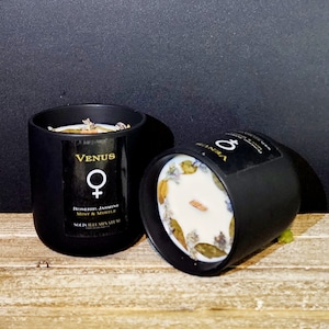 Venus Planetary Candle soy container