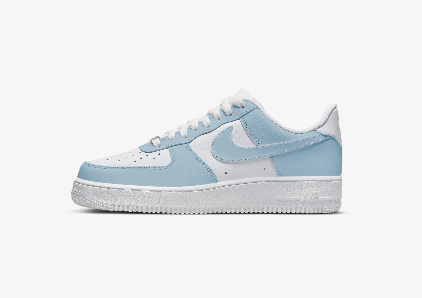 Buy Nike Air Force 1 X Sky Blue Baby Blue Colour Block Design Online in  India 