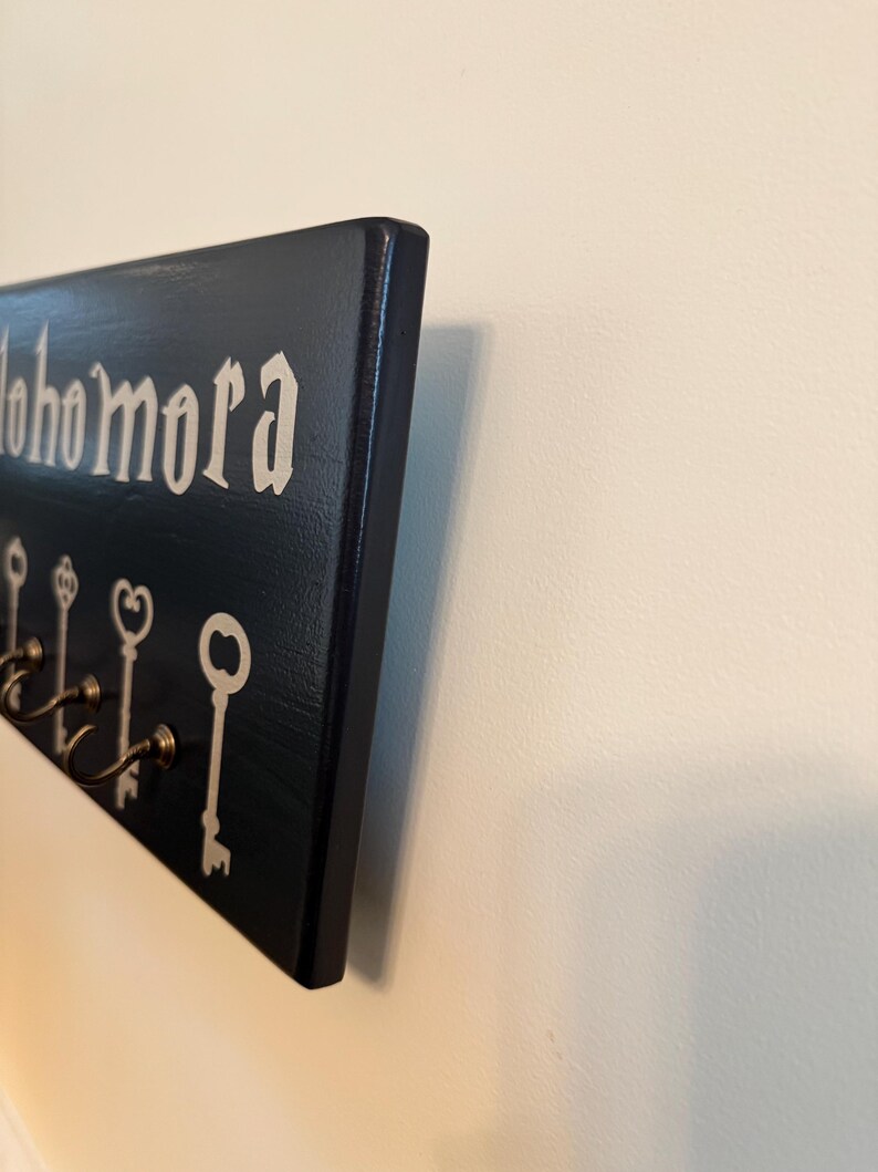 Wizard Key Sign Wizard Spell Wall Key Hanger - Etsy