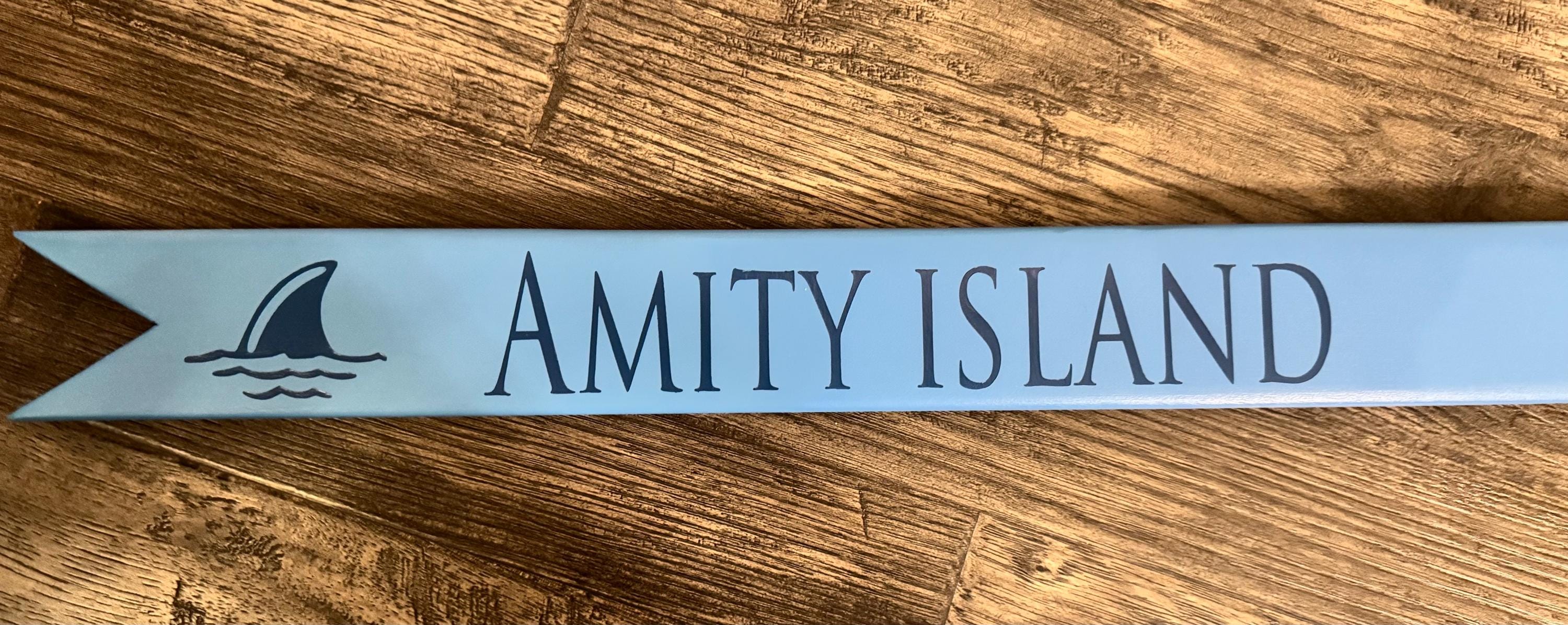 Amity Island (jaws) Directional Sign - Etsy