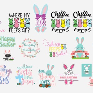 Easter Bundle svg cut files. Easter SVG Bundle Designs. Easter Bundle. Easter Design Downloads