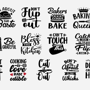 Kitchen Svg, Kitchen Svg Bundle, Kitchen Cut File, Baking Svg, Cooking Svg, Potholder Svg, Kitchen Quotes Svg, Kitchen Svg Files For Cricut