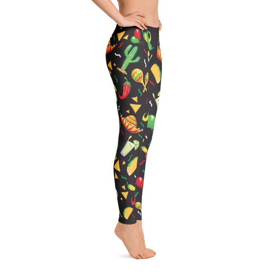 Cinco de Mayo Ladies Leggings Personalized Fiesta Cinco de Mayo Ladies Leggings Personalized Fiesta
