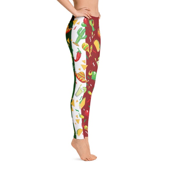 Cinco de Mayo Ladies Leggings Personalized Fiesta Cinco de Mayo Ladies Leggings Personalized Fiesta