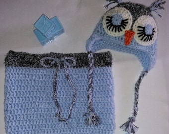 Owl Baby Cocoon Snuggly Set