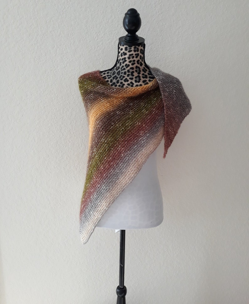 Shawl For Women Handknit Women ShawlFestival Shawl Mens Shawl image 0