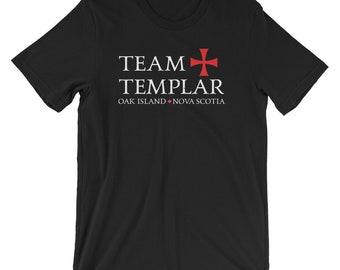Team Templar Funny Oak Island Treasure  Gift Shirt - Bobby Dazzler, Templar, Metal Detector, Treasure & Pirate Gift