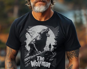 Vintage Wolfman T-Shirt: 1940s Horror Movie Graphic Tee