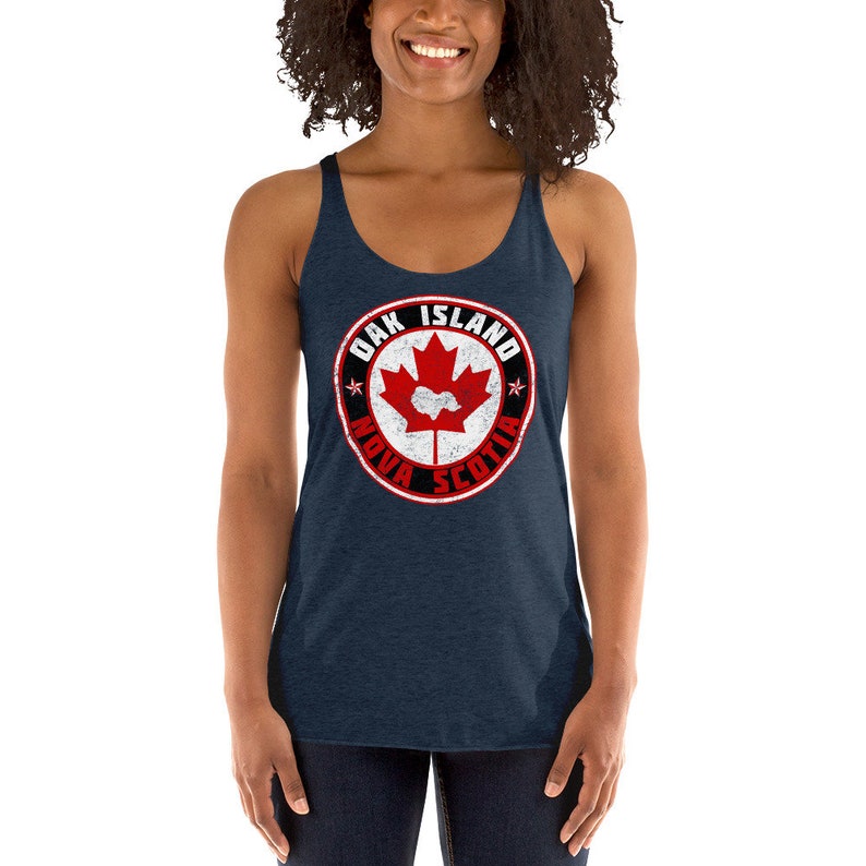  Oak  Island  Nouvelle  cosse  vintage Canadian Flag Mystery 