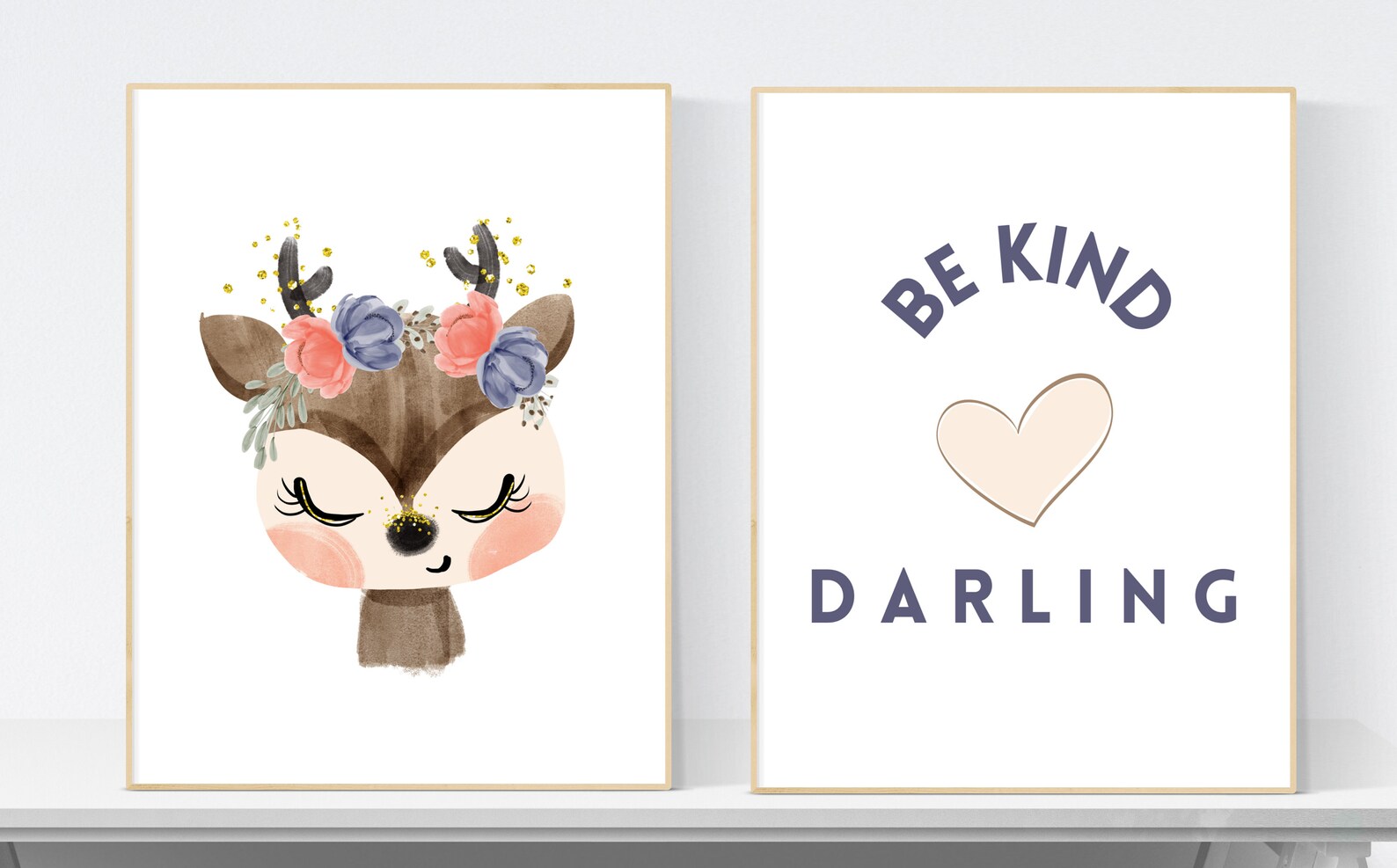 Babies Room Large Wall Poster Nursery Wall Hanging Digital Etsy