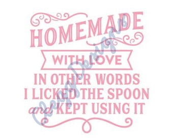 Free Free 306 Homemade With Love Svg SVG PNG EPS DXF File