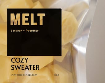 Cozy Sweater Scented Beeswax Melts