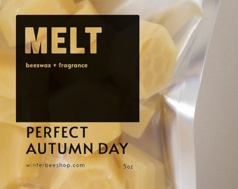 Perfect Autumn Day Scented Beeswax Melts