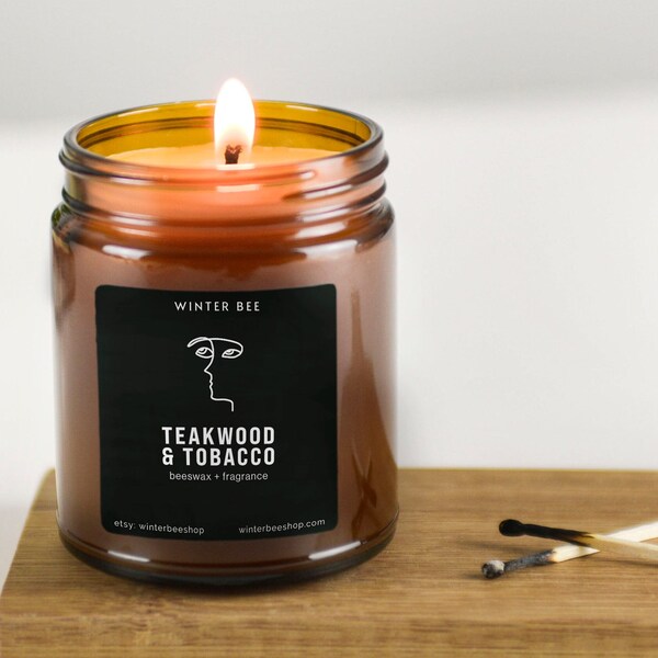 Tobacco Candles Etsy