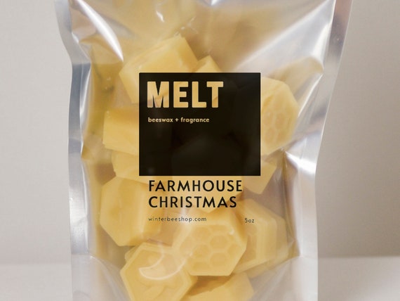 Farmhouse Christmas Scented Beeswax Melts