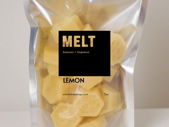 Lemon Scented Beeswax Melts