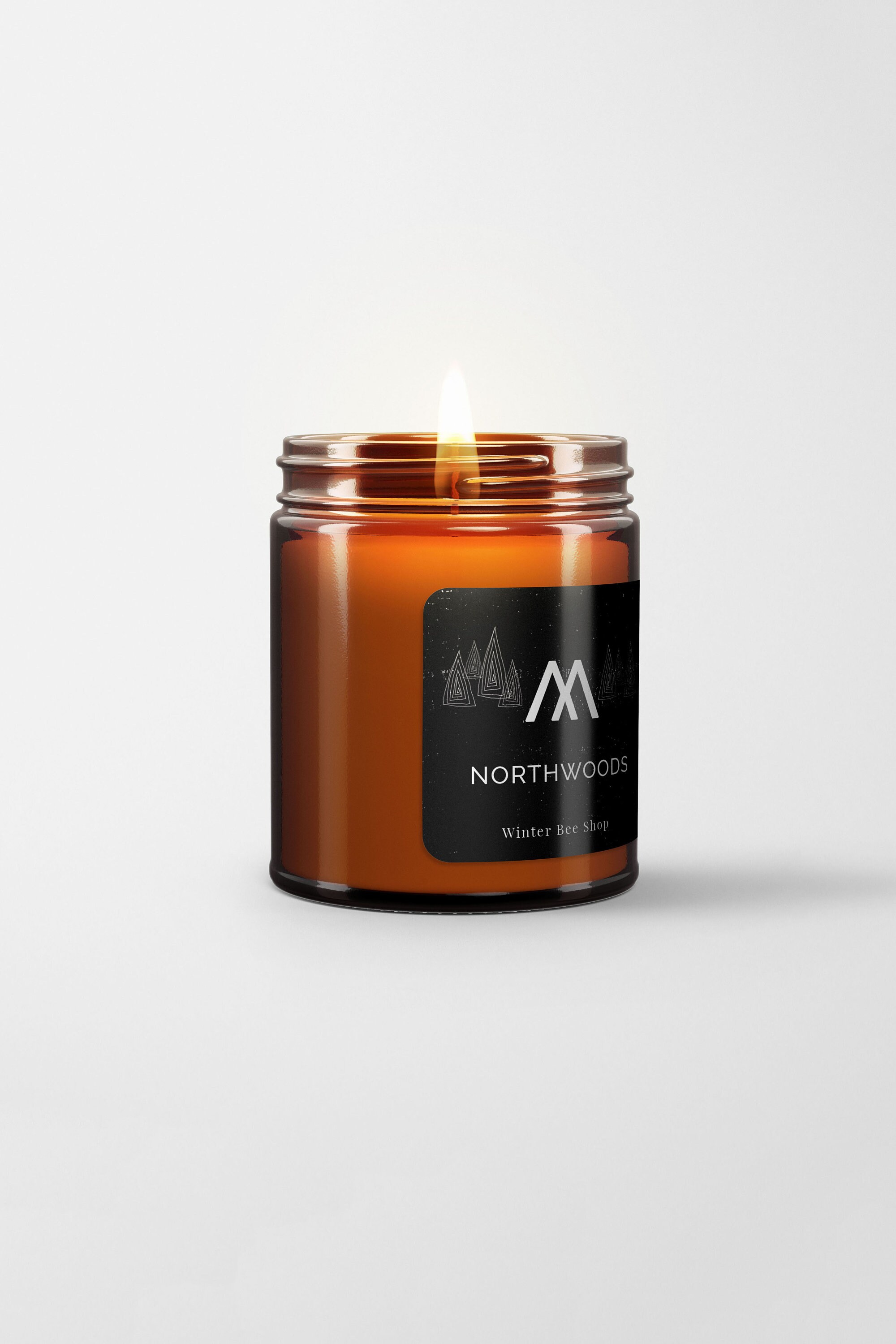 Northwoods Scented Beeswax Candles