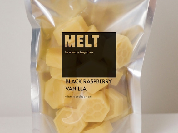 Black Raspberry Vanilla Scented Beeswax Melts