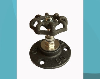 Coat hook - Coat rack - Hook - Original industrial style - Coat rack with raw valve, plumbing valve, faucet