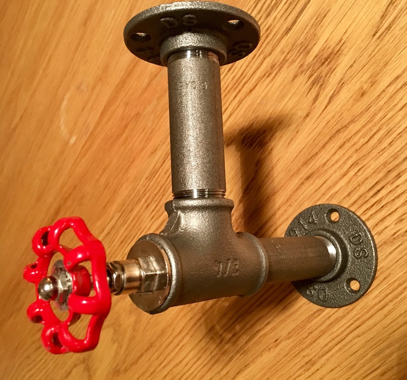 Équerre métal style industriel Support pour étagère | Etsy