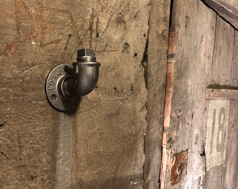 Patère - Coat holder - Crochet - Original industrial style - Industrial coat rack, plumbing, faucet - Model 11